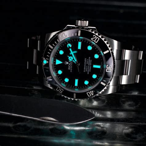 rolex radioactive watches|rolex glow.